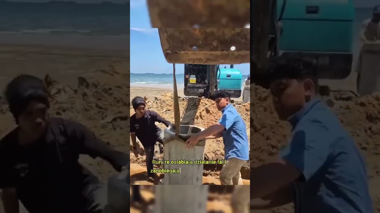 Sprytny sposób ochrony plaż w Indonezji