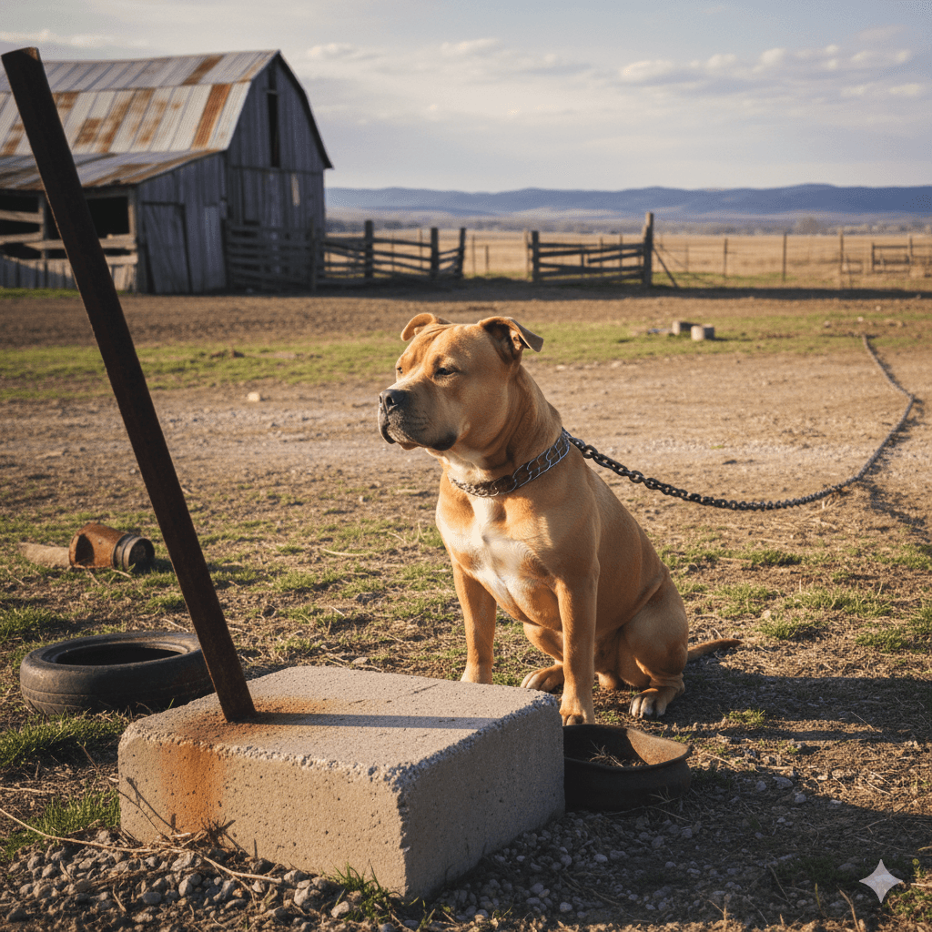 Psy na łańcuchu – dlaczego ta praktyka musi odejść w przeszłość?