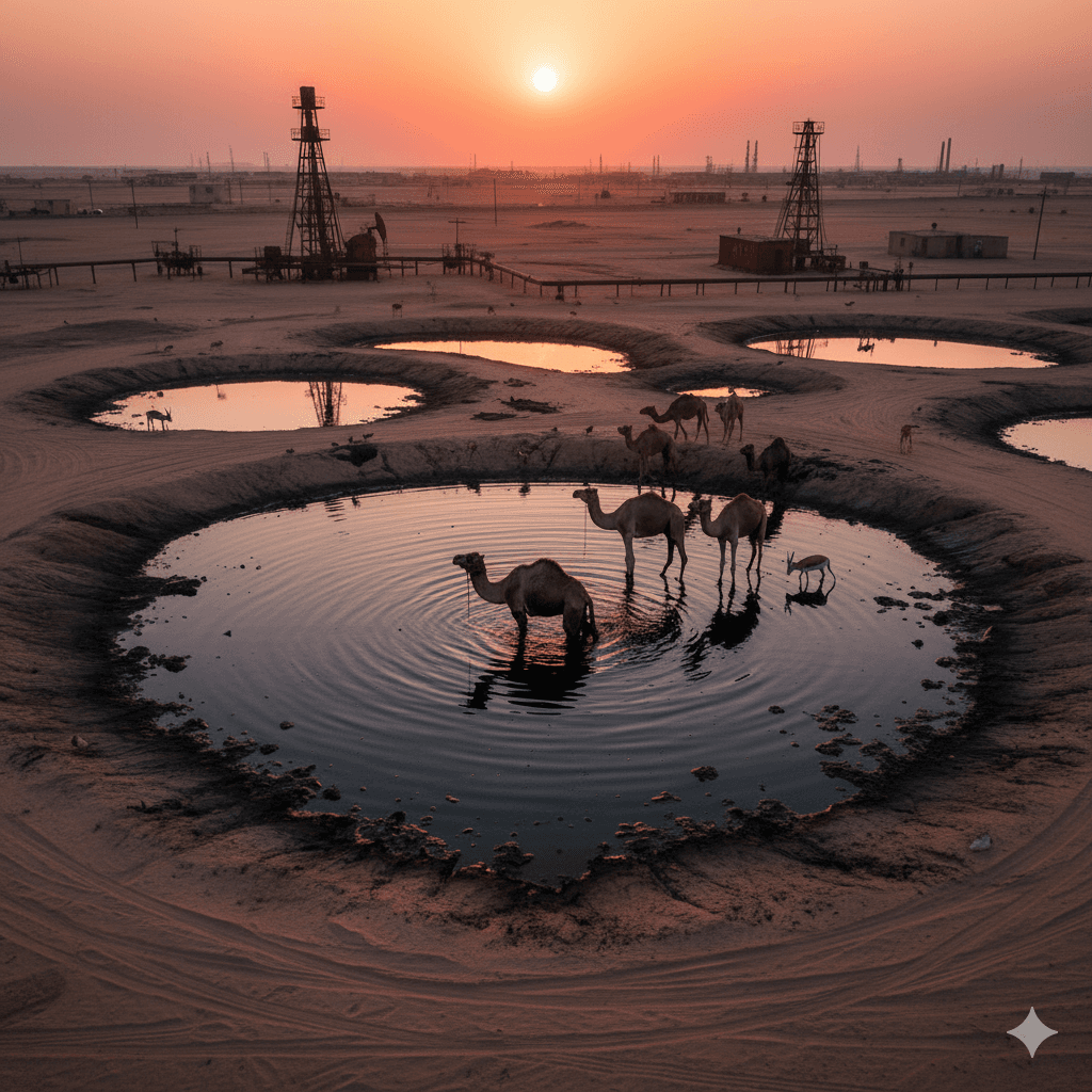 Czarna pułapka: jak ropa naftowa zabija życie na Bliskim Wschodzie