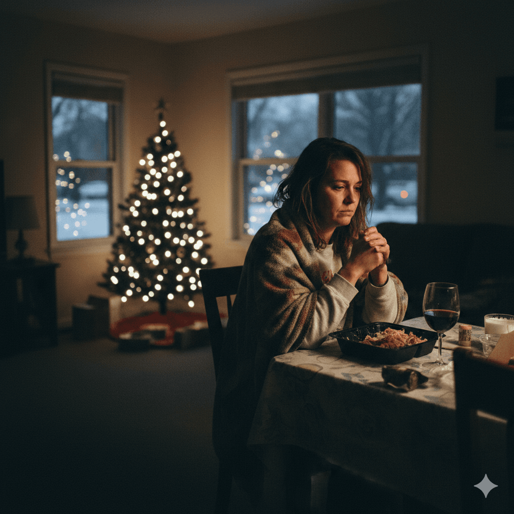 Gdy święta nie cieszą: samotność w najbardziej „rodzinnym” czasie roku
