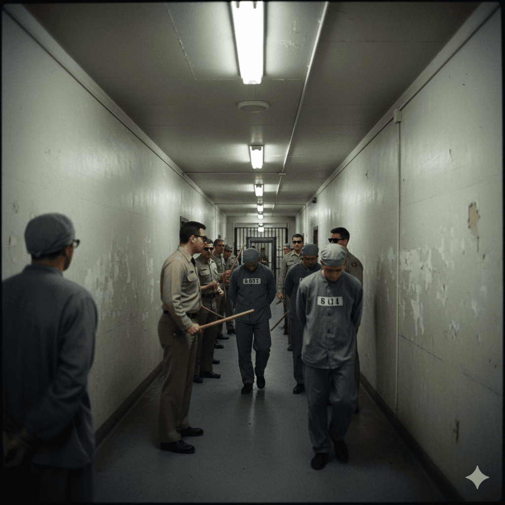 Stanfordzki eksperyment więzienny (1971) – Zimbardo